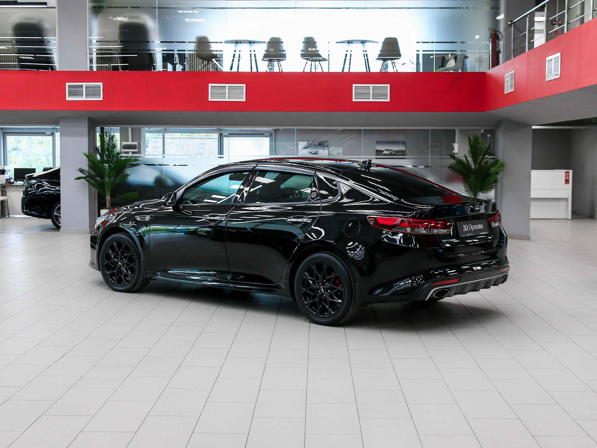 Kia Optima 2016, черный, ДЦ Орехово