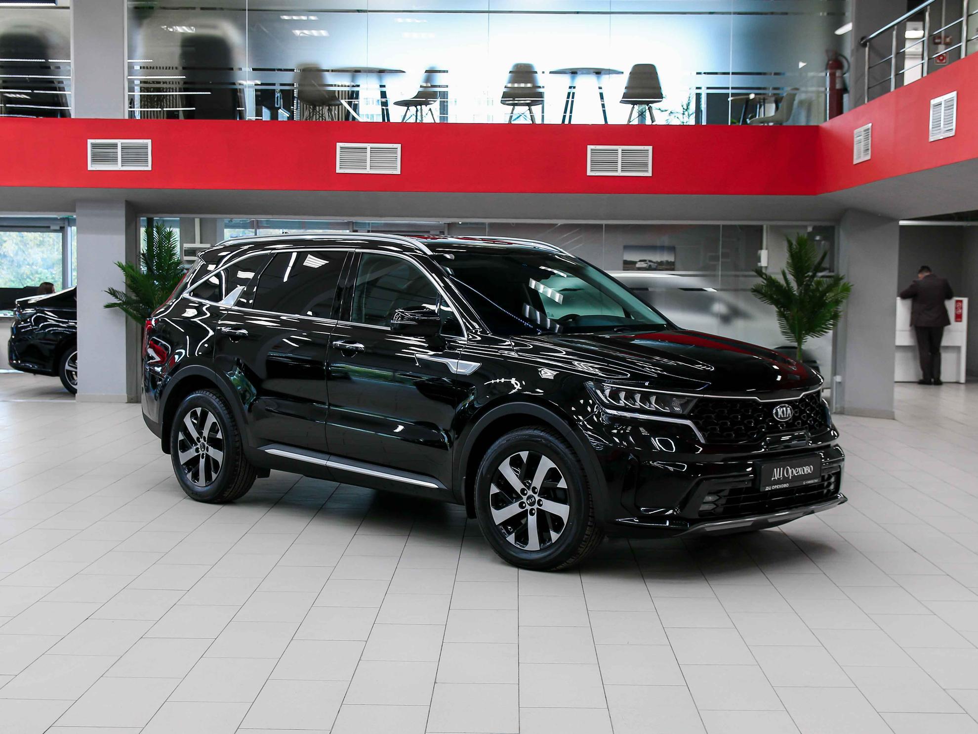 Kia Sorento 2021, черный, ДЦ Орехово