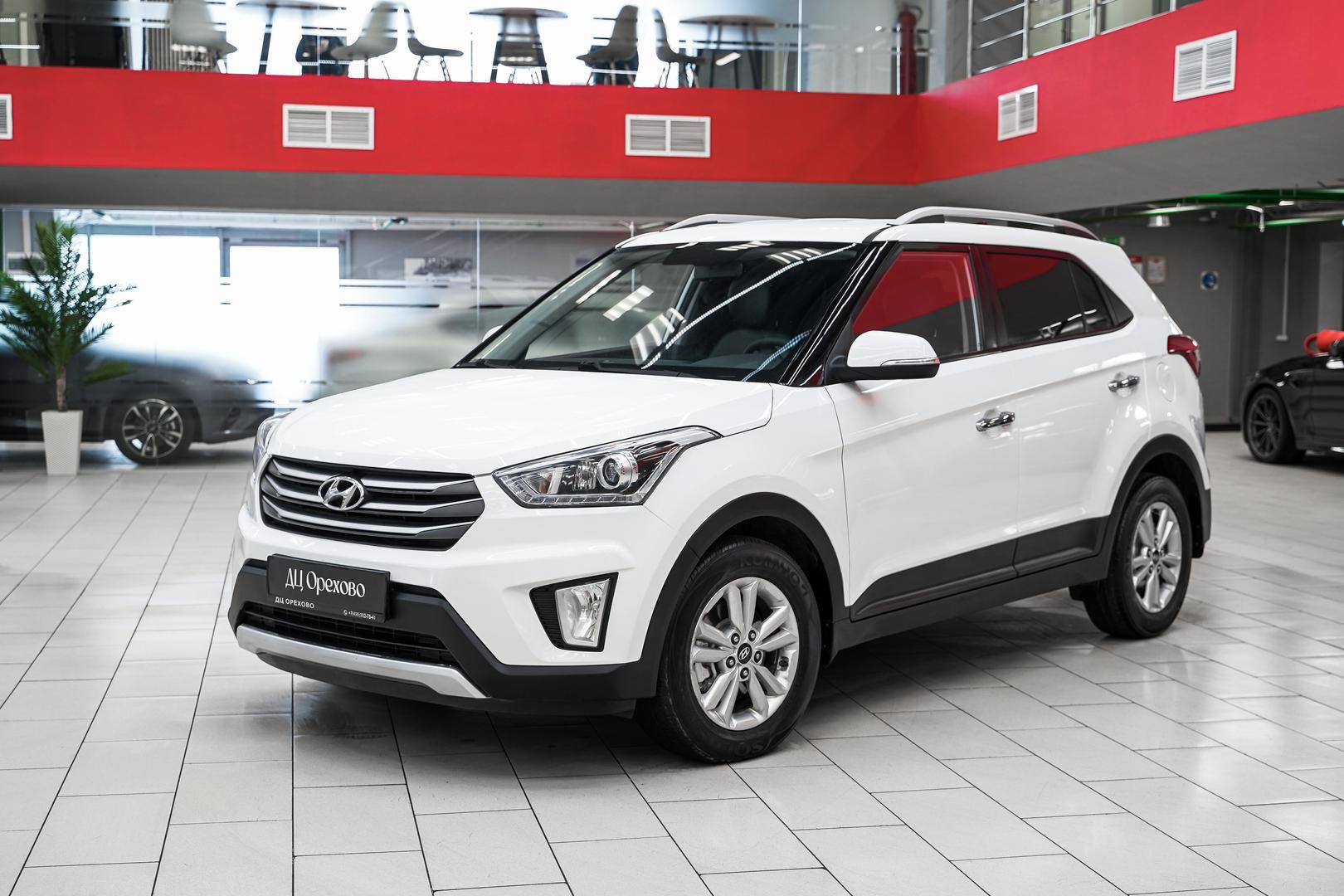 Hyundai Creta 2017, белый, ДЦ Орехово