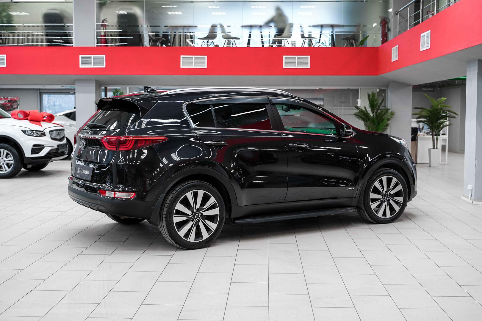 Kia Sportage 2016, черный, ДЦ Орехово