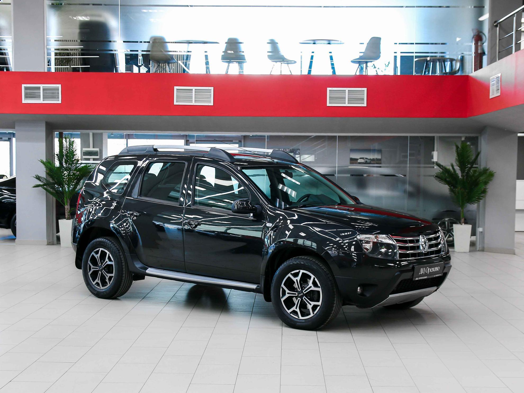 Renault Duster 2014, черный, ДЦ Орехово