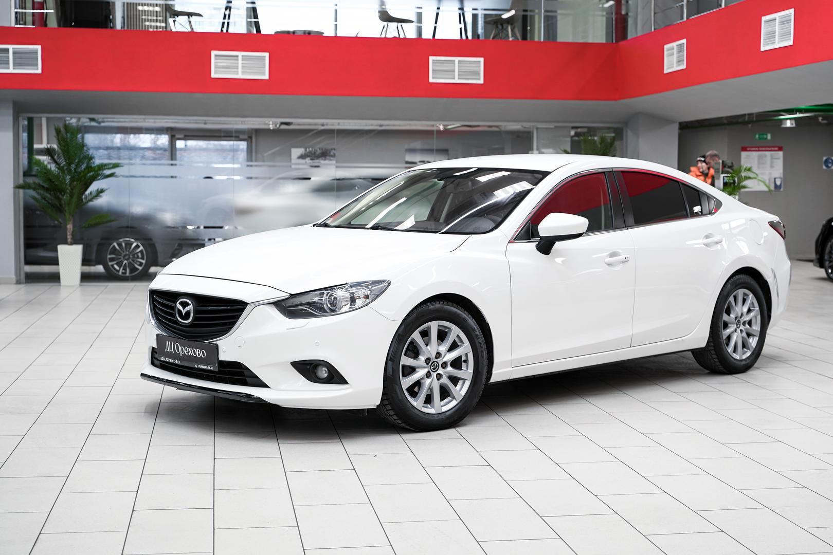 Mazda 6 2013, белый, ДЦ Орехово