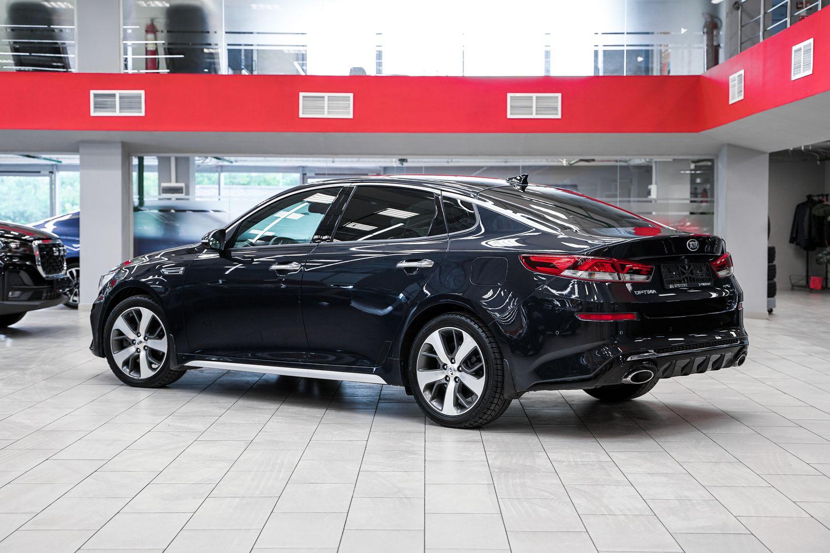 Kia Optima 2020, синий, ДЦ Орехово