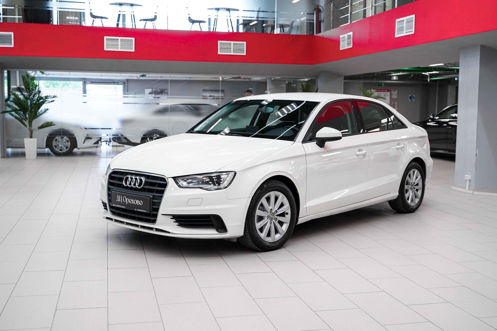 Audi A3 2014, белый, ДЦ Орехово