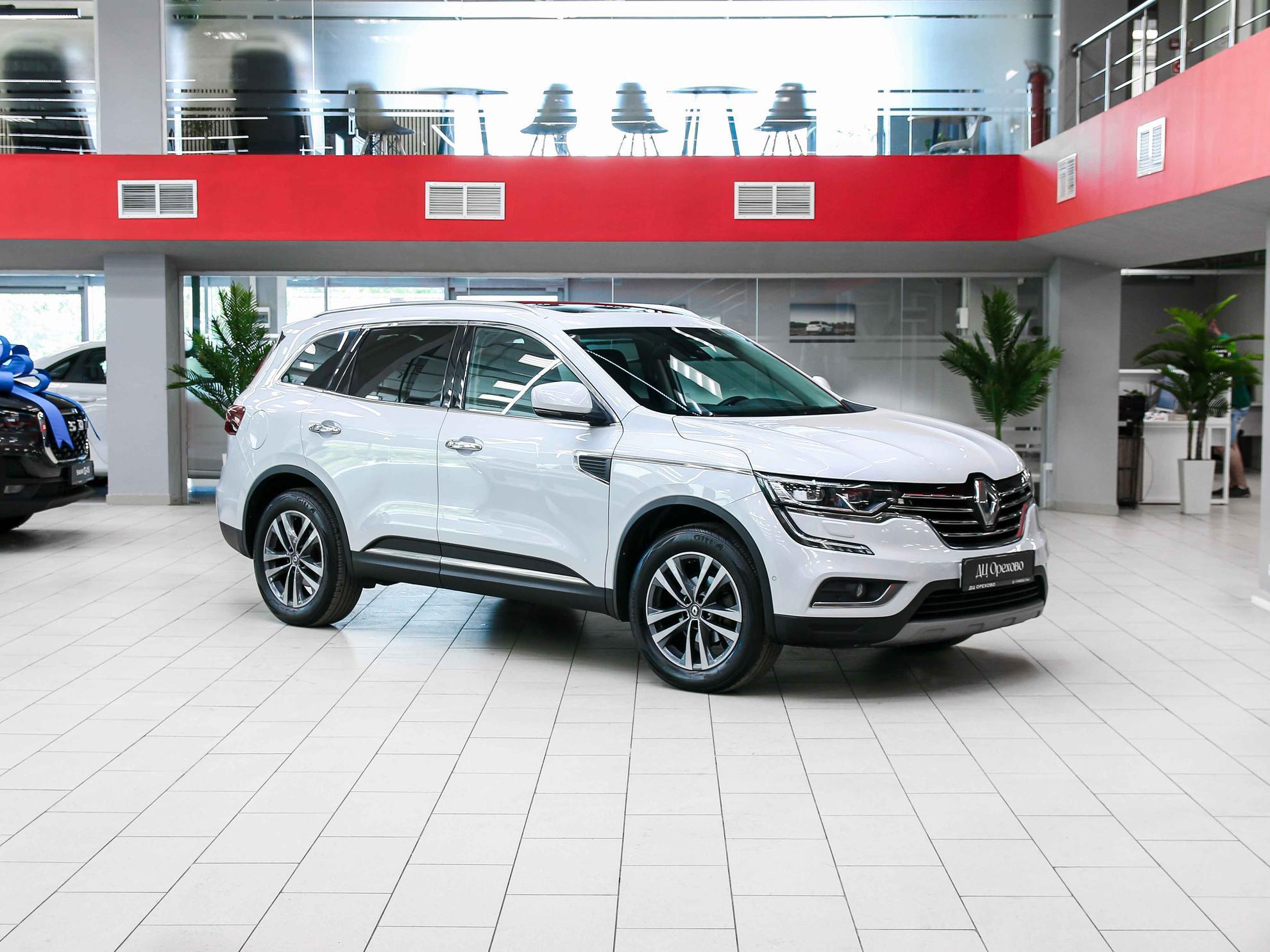 Renault Koleos 2018, белый, ДЦ Орехово