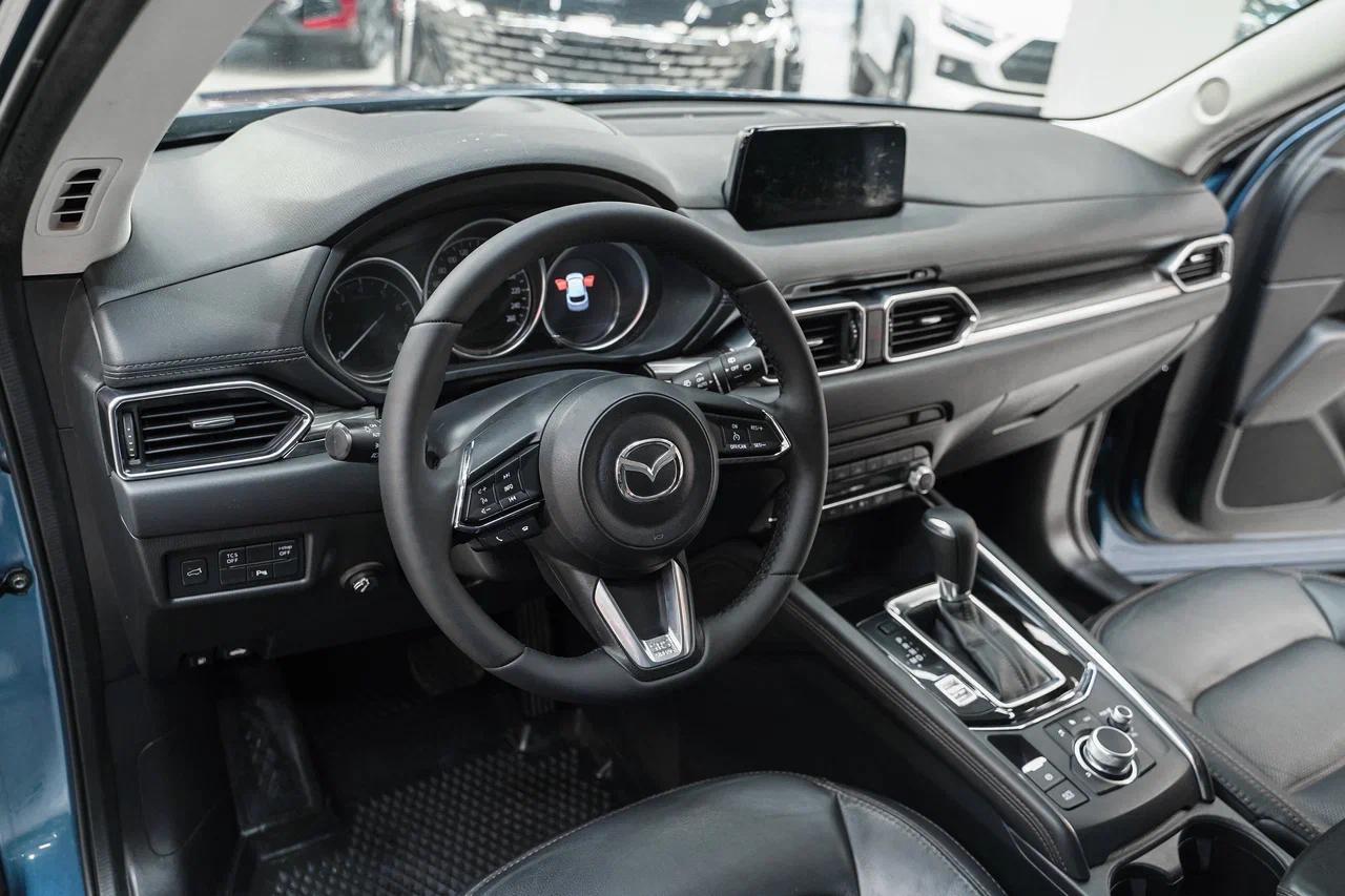 Mazda CX-5 2019, синий, ДЦ Орехово