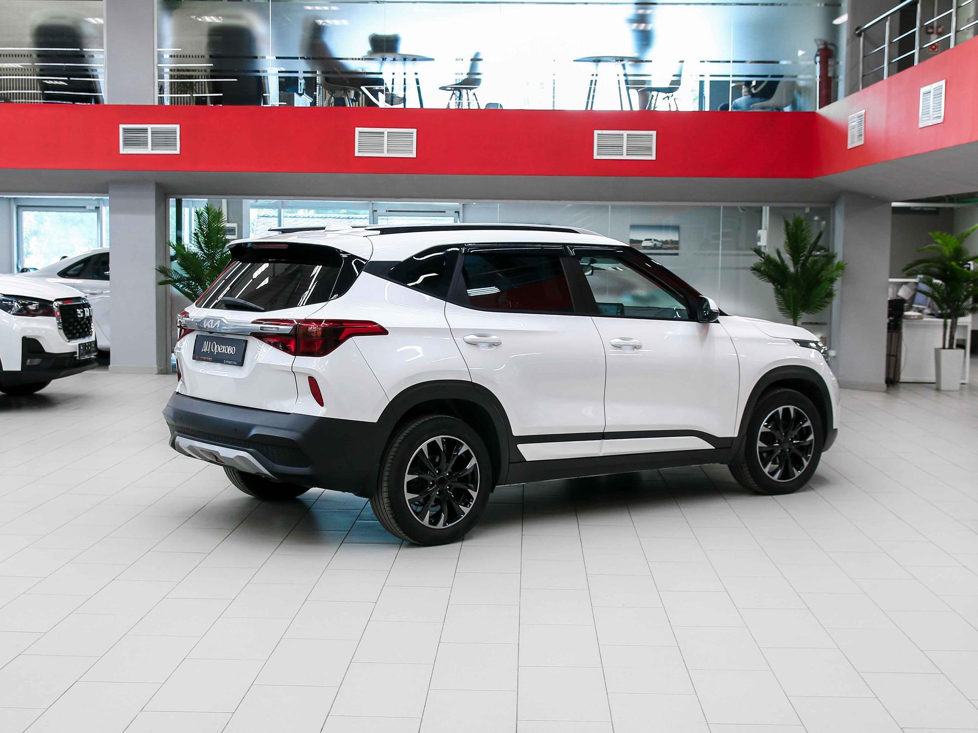 Kia Seltos 2022, белый, ДЦ Орехово