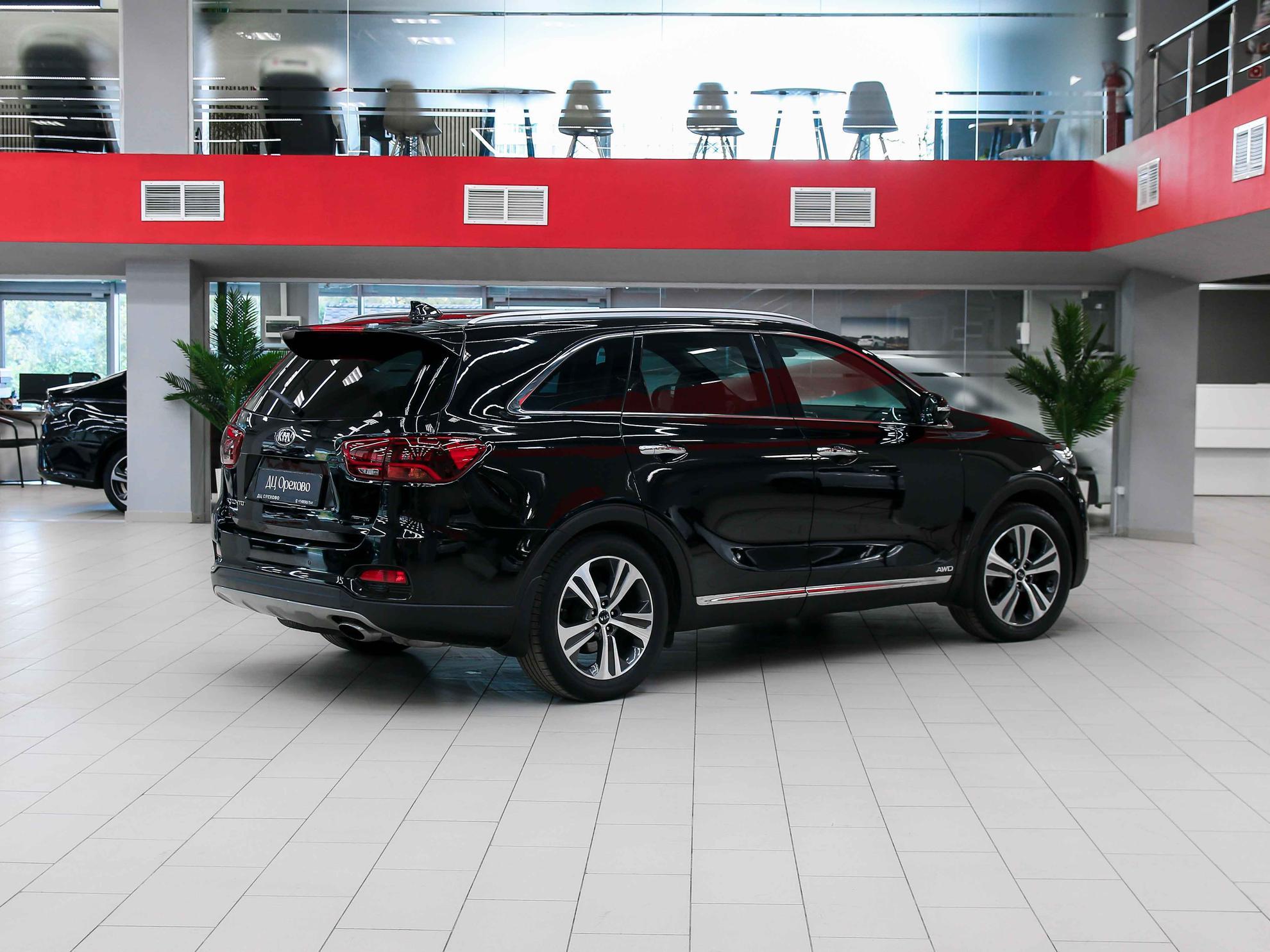 Kia Sorento 2018, черный, ДЦ Орехово