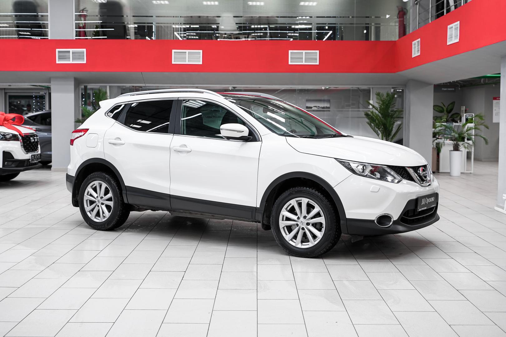 Nissan Qashqai 2014, белый, ДЦ Орехово