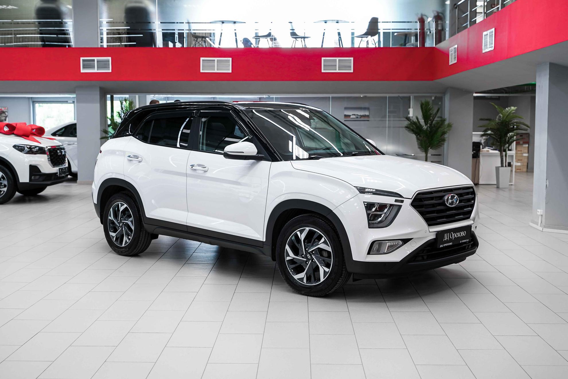 Hyundai Creta 2021, белый, ДЦ Орехово