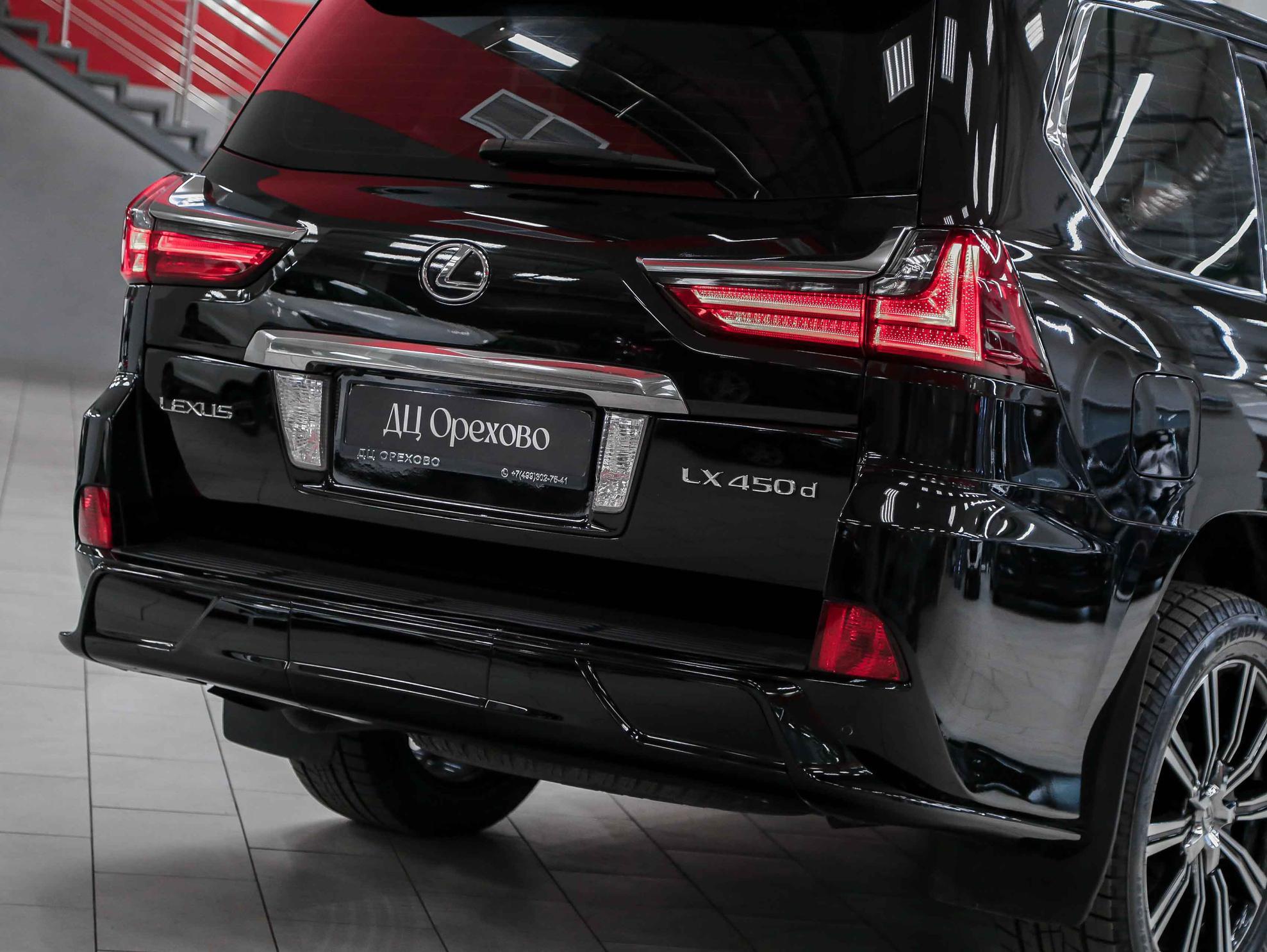 Lexus LX 2015, черный, ДЦ Орехово