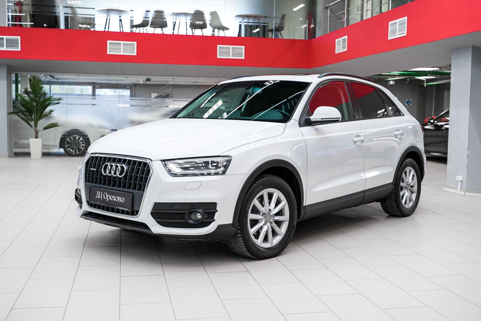 Audi Q3 2013, белый, ДЦ Орехово