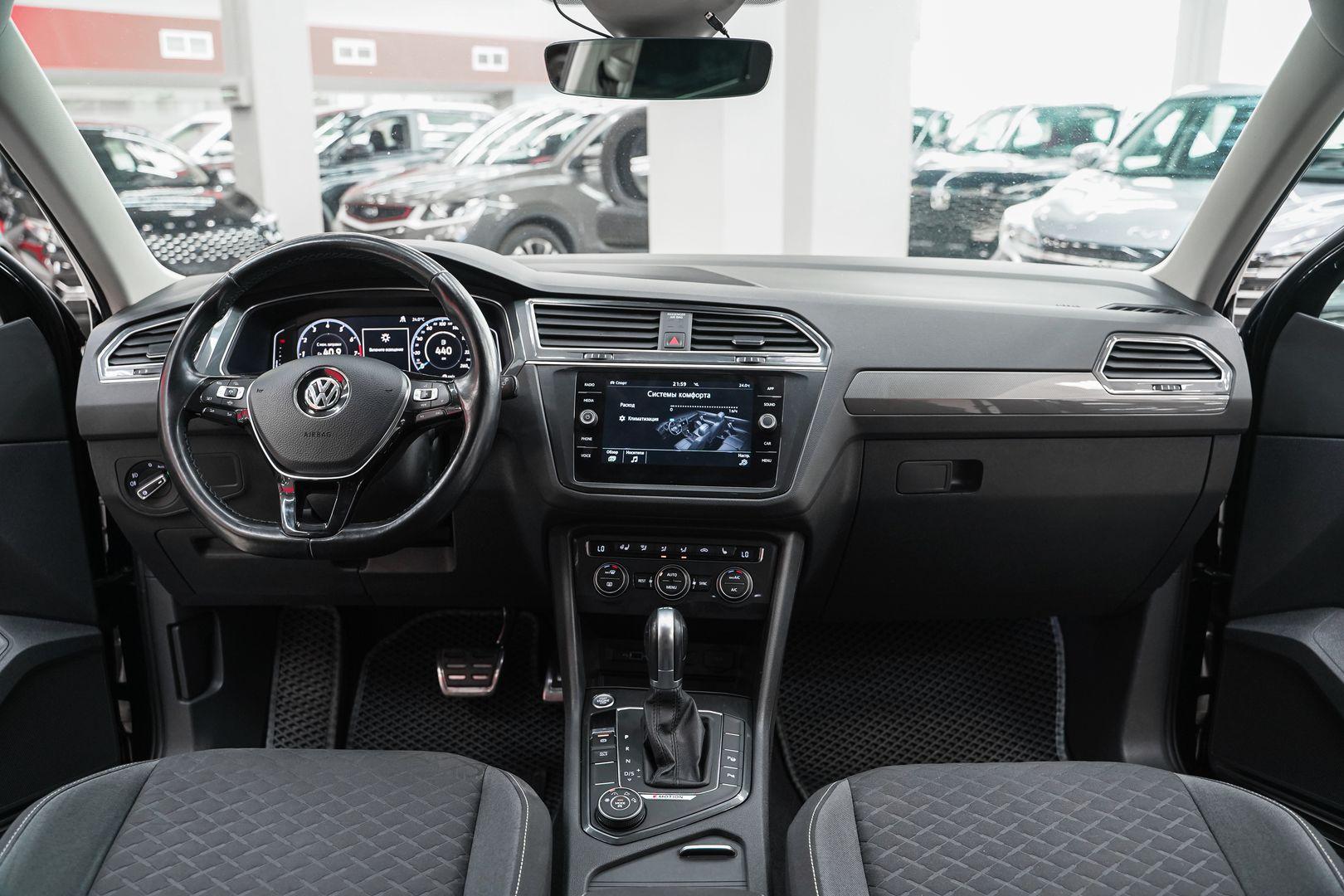Volkswagen Tiguan 2019, черный, ДЦ Орехово