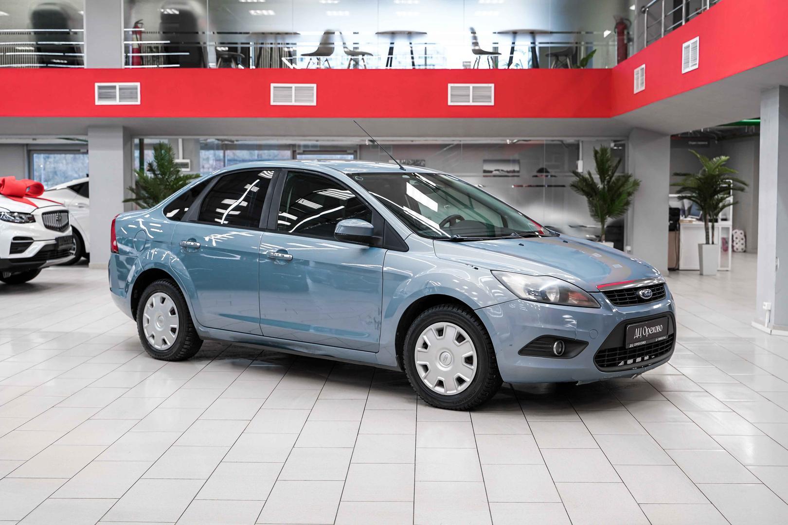 Ford Focus 2010, голубой, ДЦ Орехово