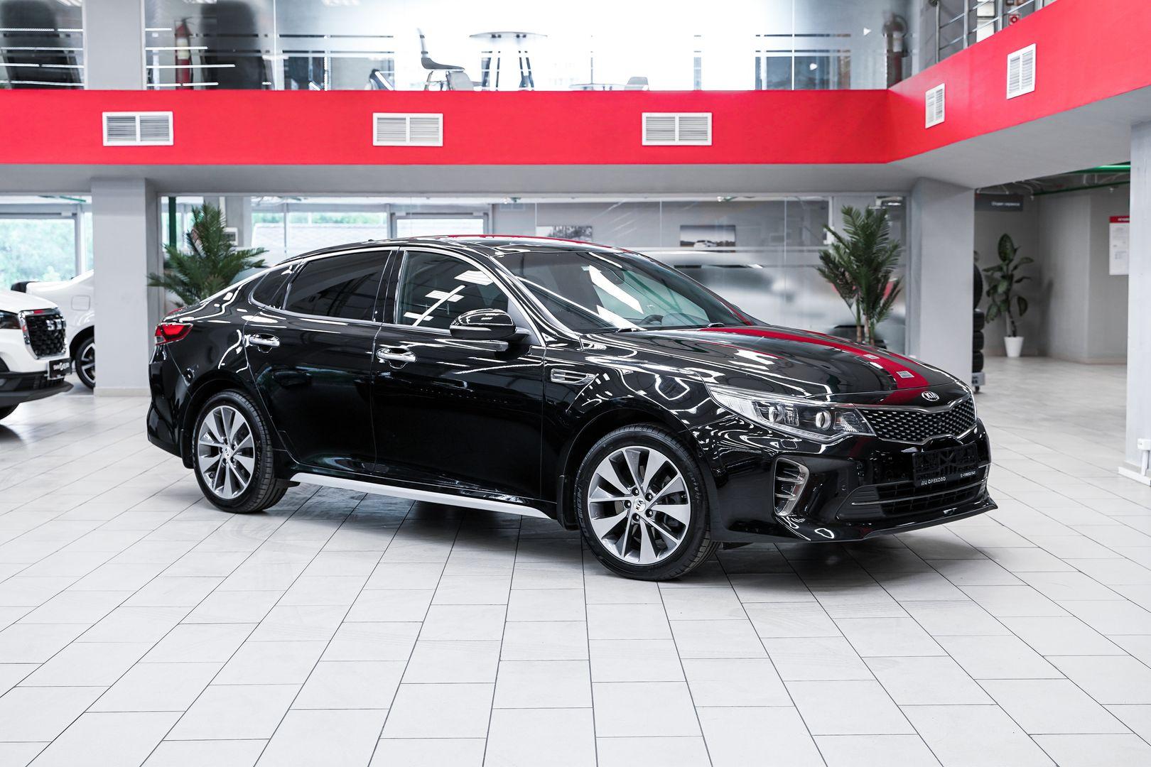 Kia Optima 2018, черный, ДЦ Орехово