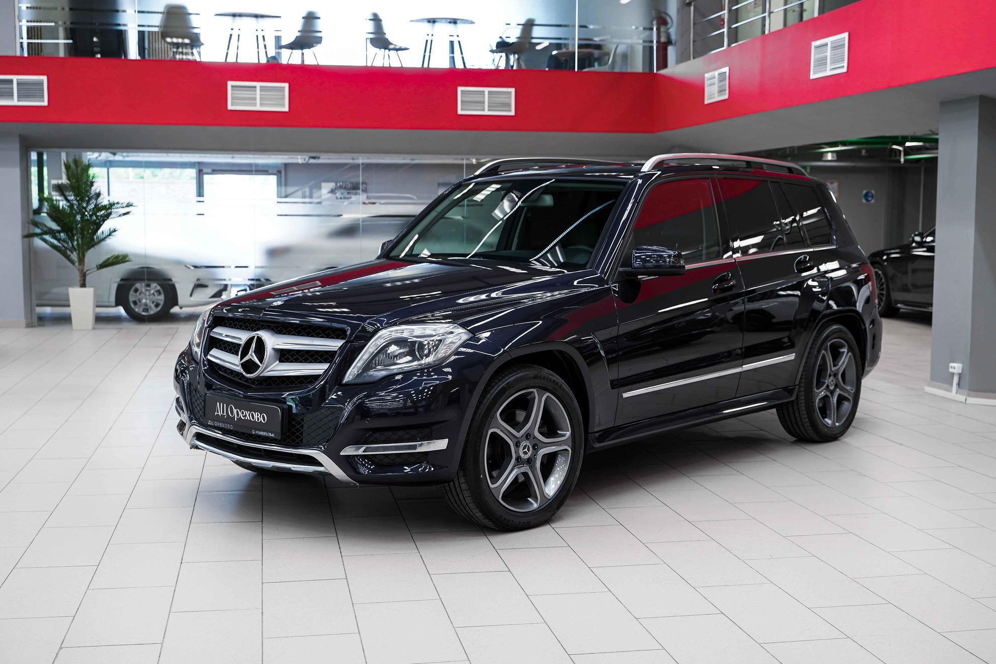 Mercedes-Benz GLK-Класс 2012, синий, ДЦ Орехово