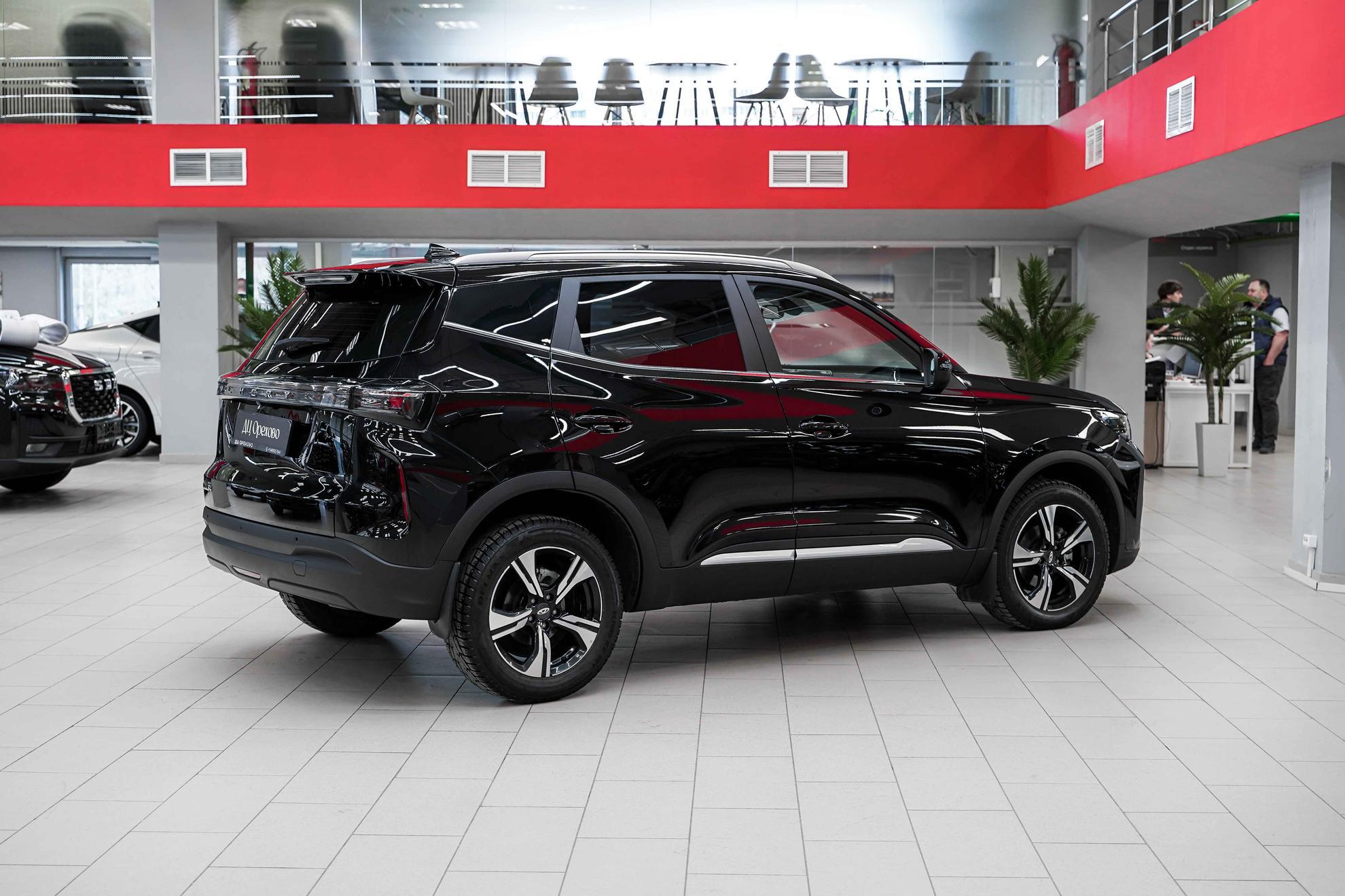 Chery Tiggo 4 2024, черный, ДЦ Орехово