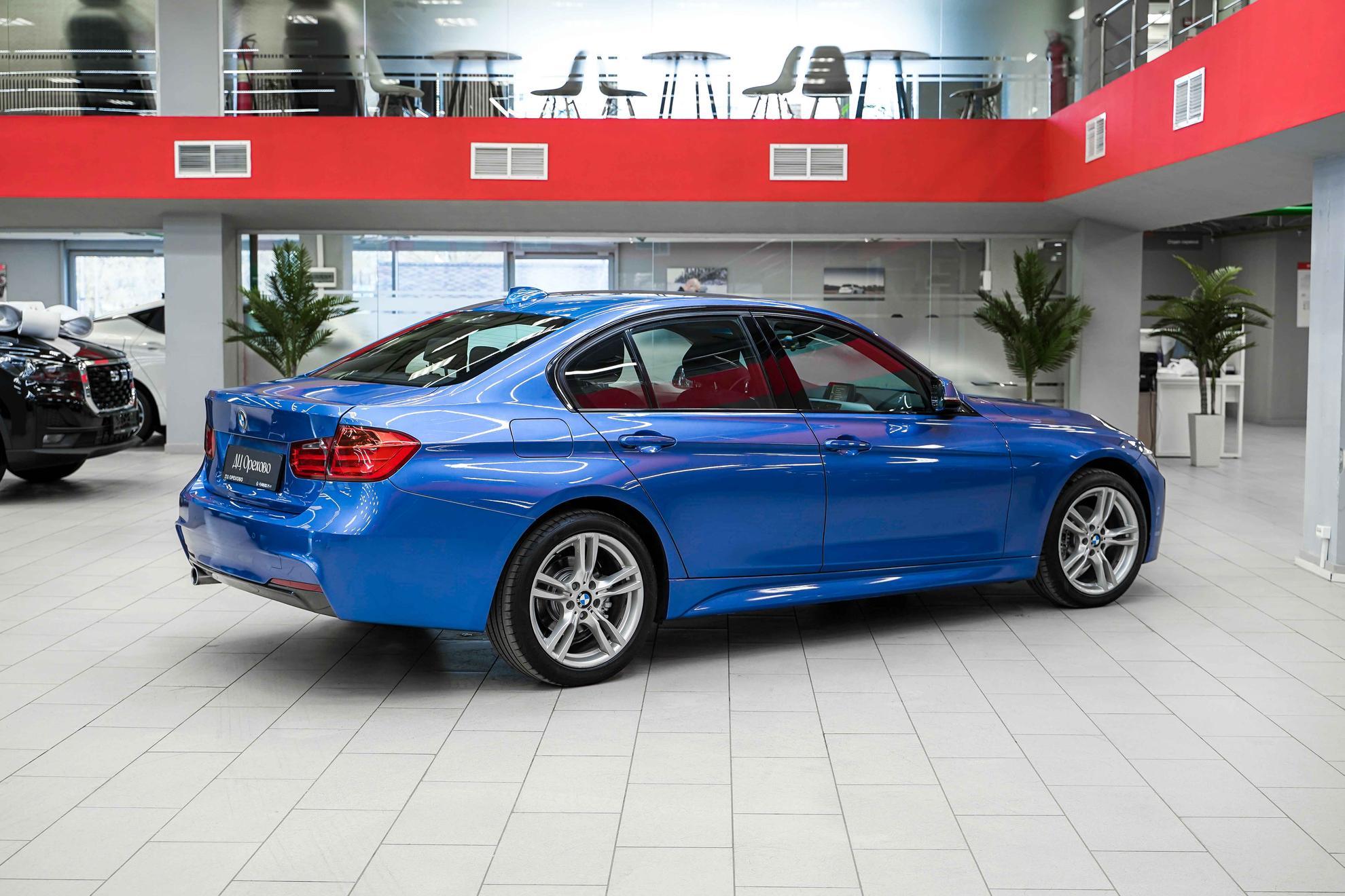 BMW 3 серии 2013, синий, ДЦ Орехово