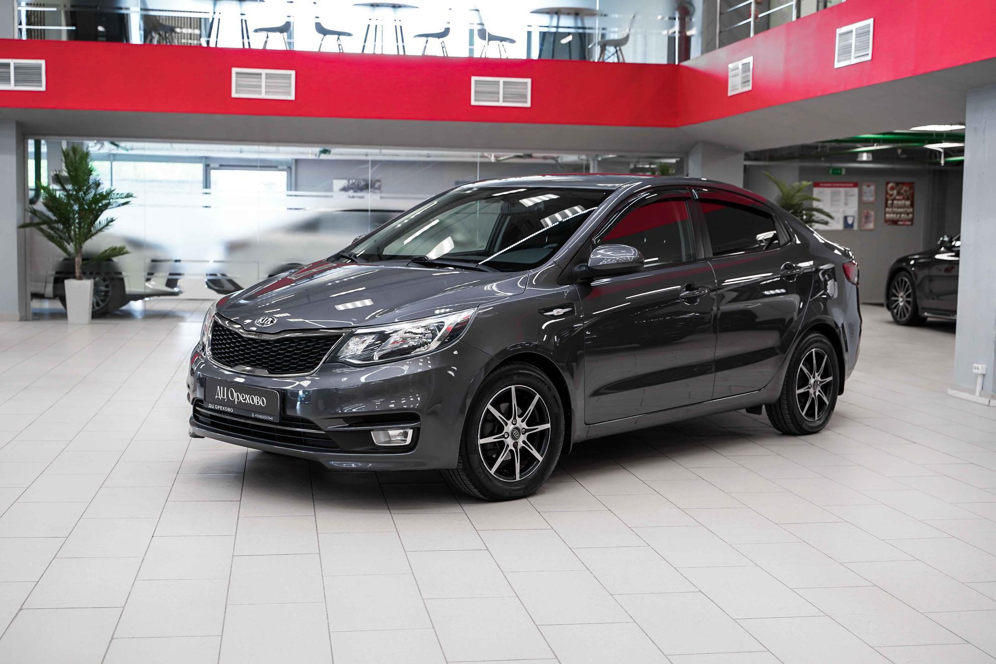 Kia Rio 2017, серый, ДЦ Орехово