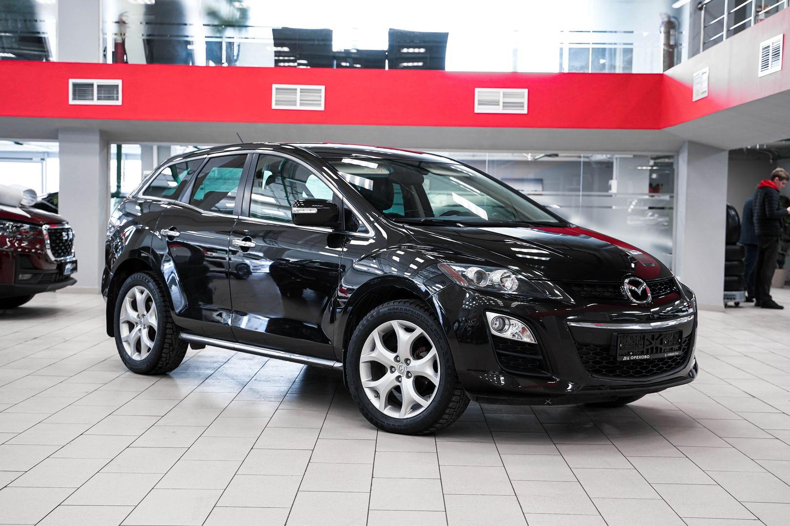 Mazda CX-7 2011, черный, ДЦ Орехово