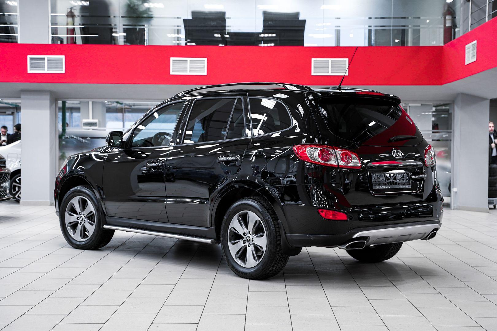 Hyundai Santa Fe 2012, черный, ДЦ Орехово