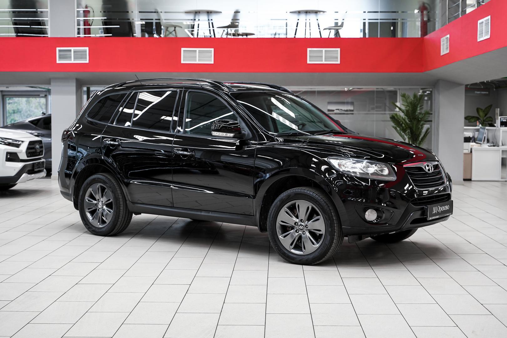 Hyundai Santa Fe 2011, черный, ДЦ Орехово