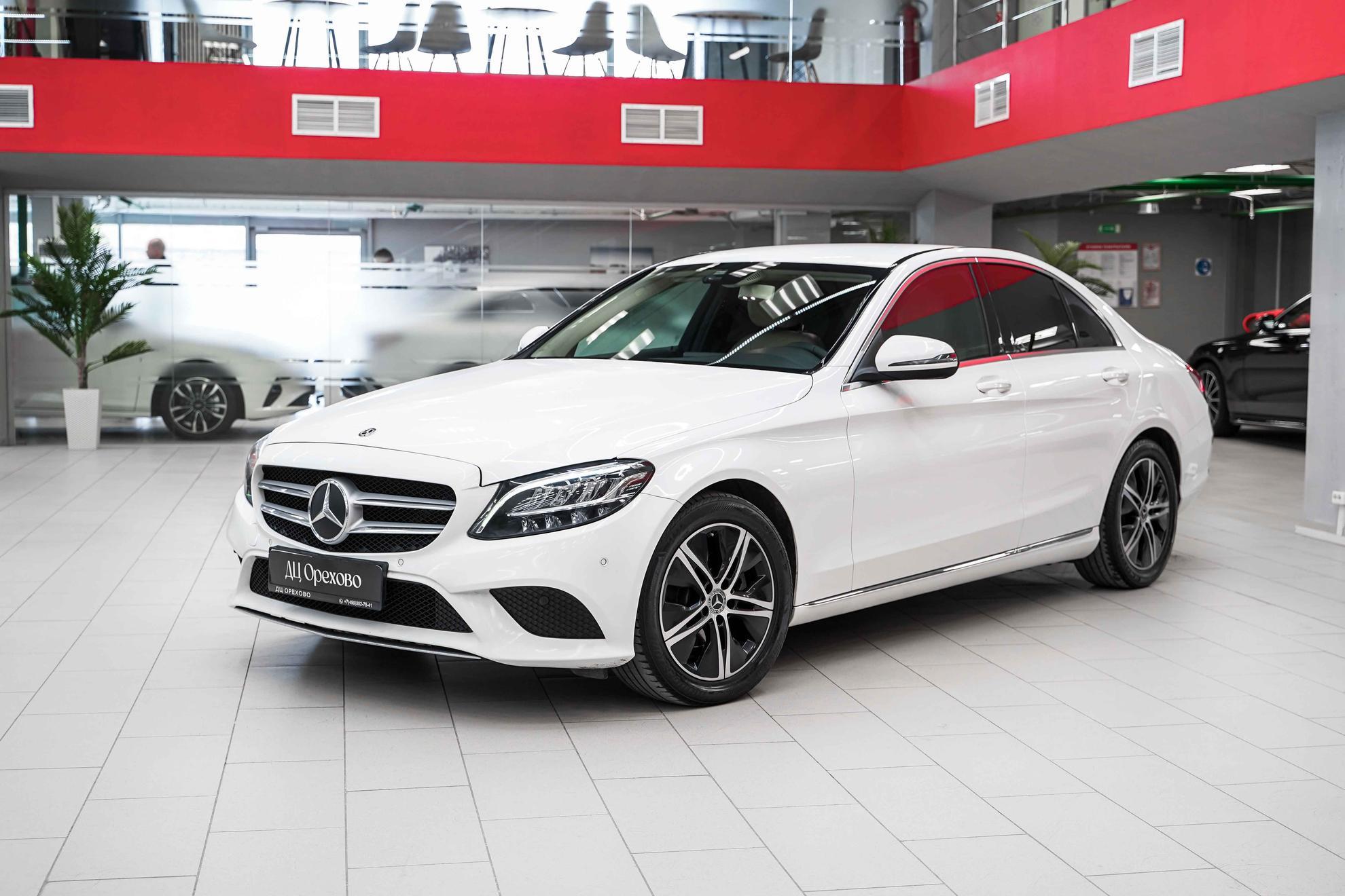 Mercedes-Benz C-Класс 2019, белый, ДЦ Орехово