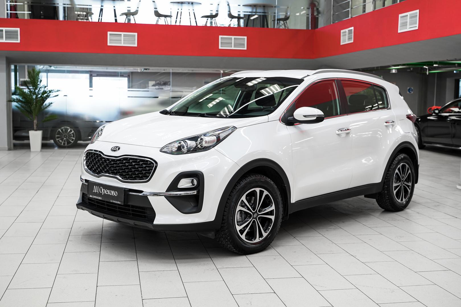 Kia Sportage 2021, белый, ДЦ Орехово