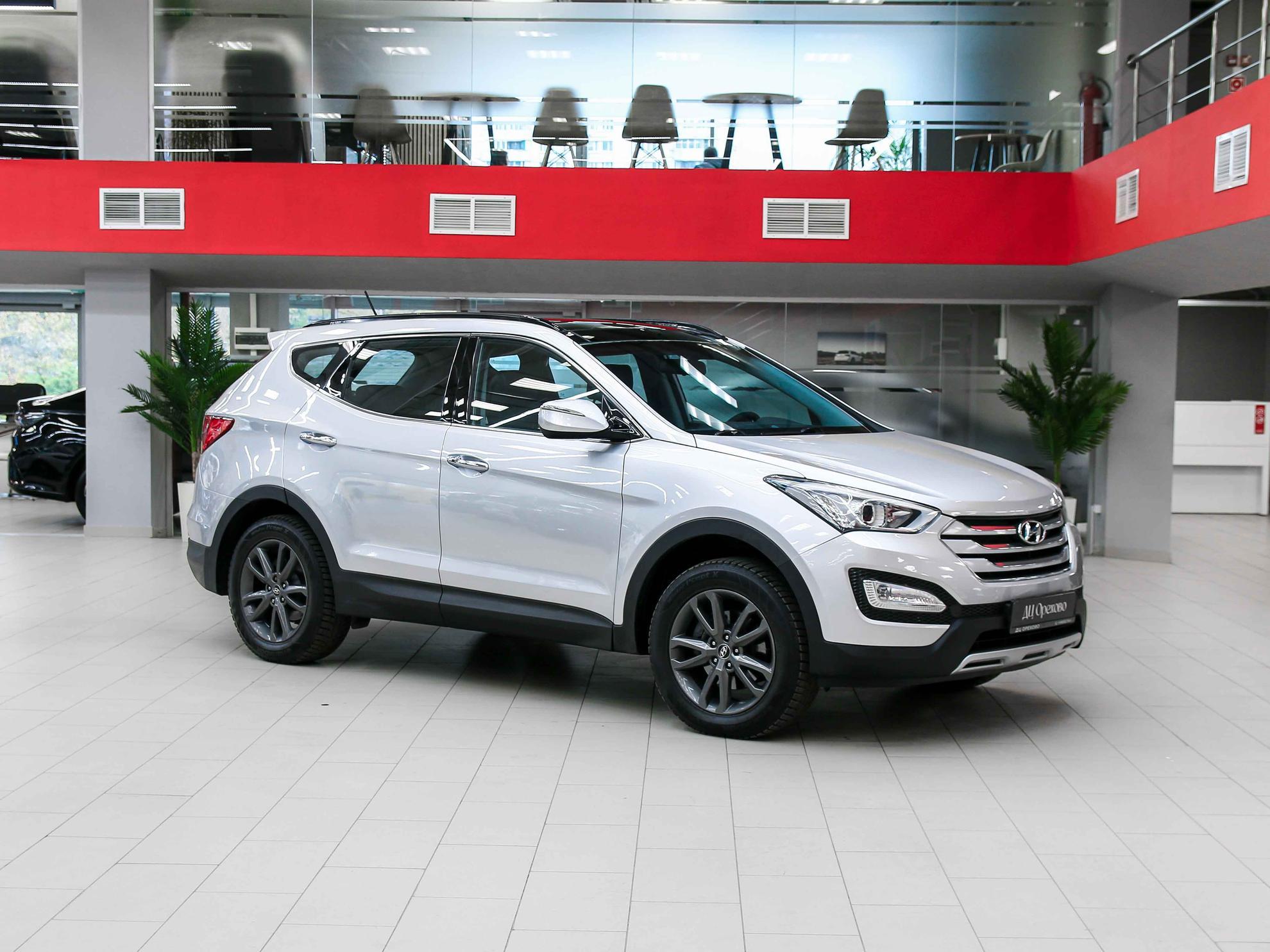 Hyundai Santa Fe 2013, серый, ДЦ Орехово