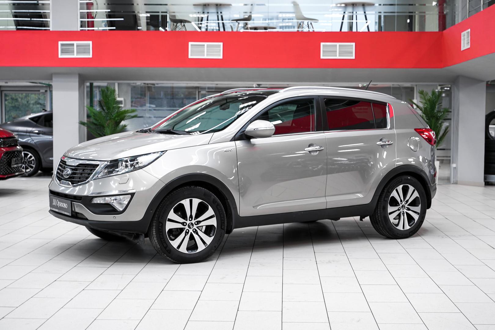Kia Sportage 2013, серебряный, ДЦ Орехово