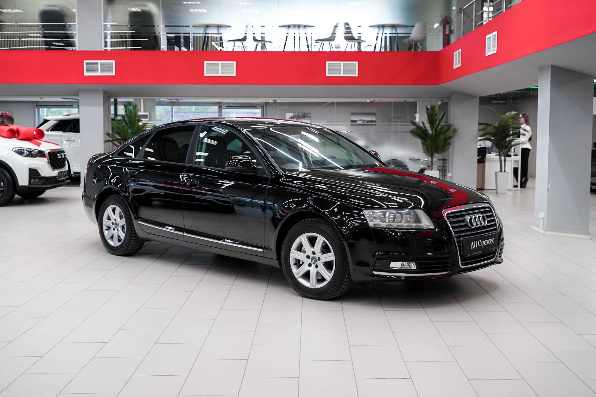 Audi A6 2010, черный, ДЦ Орехово