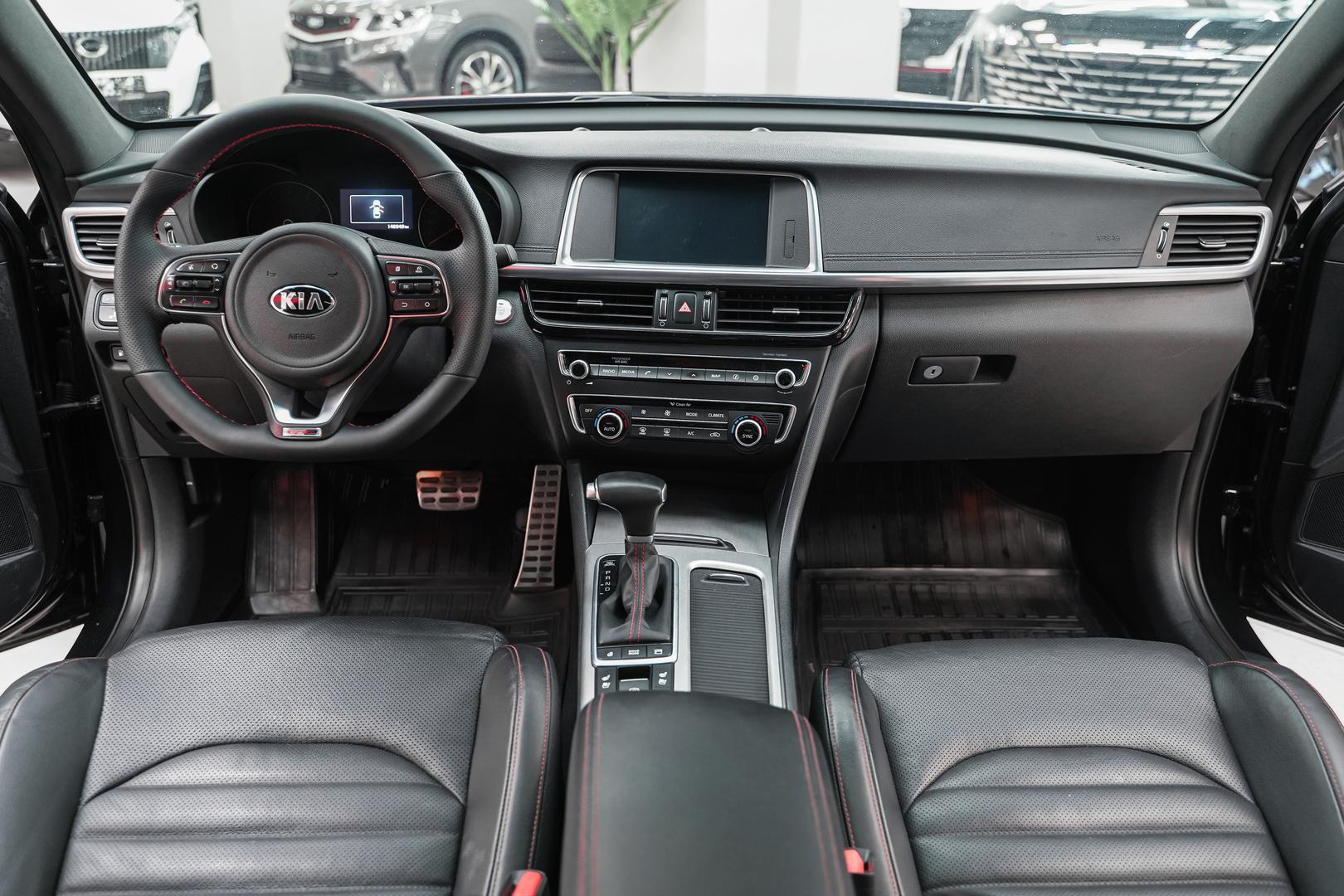 Kia Optima 2017, черный, ДЦ Орехово