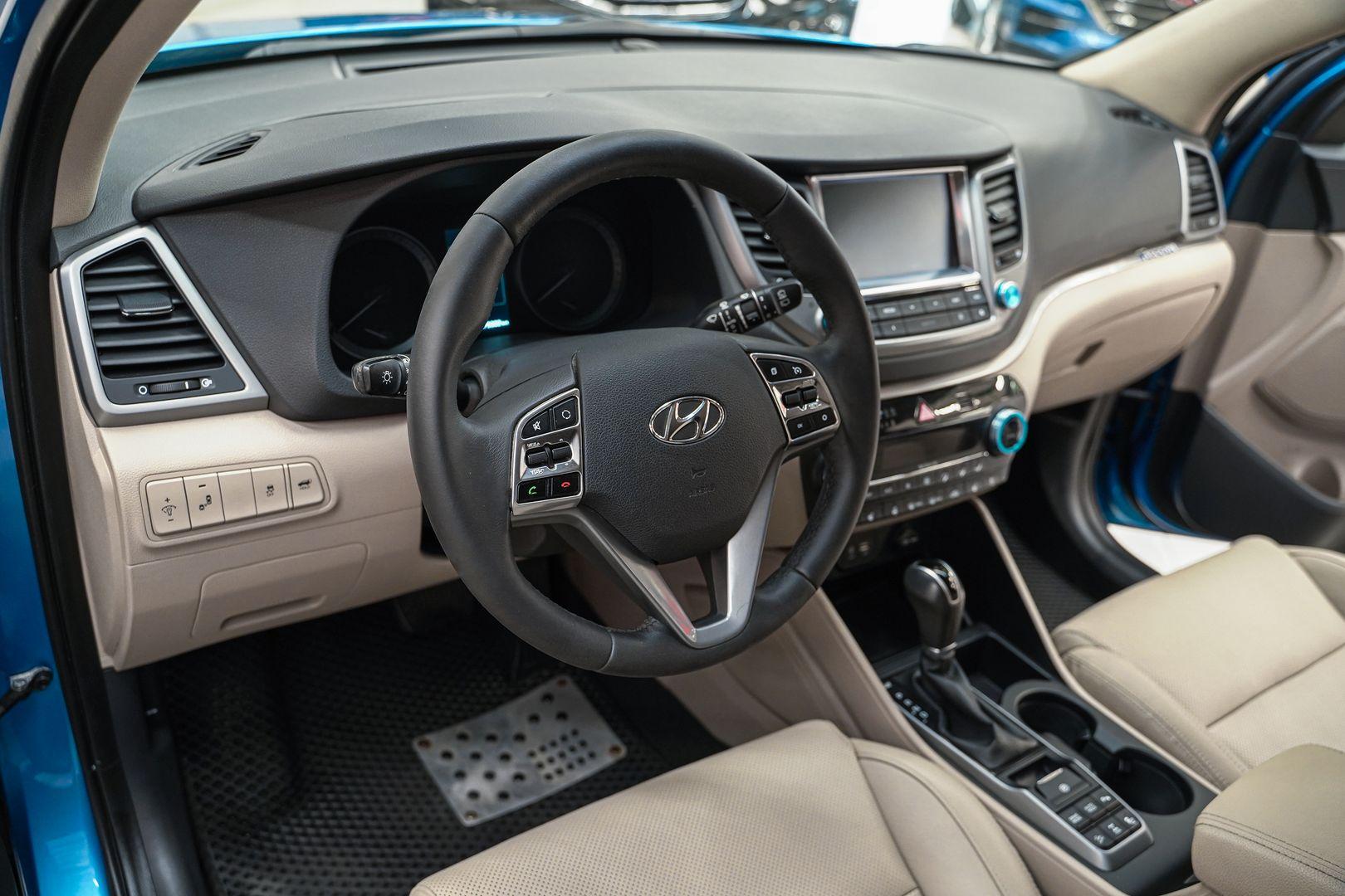 Hyundai Tucson 2017, голубой, ДЦ Орехово