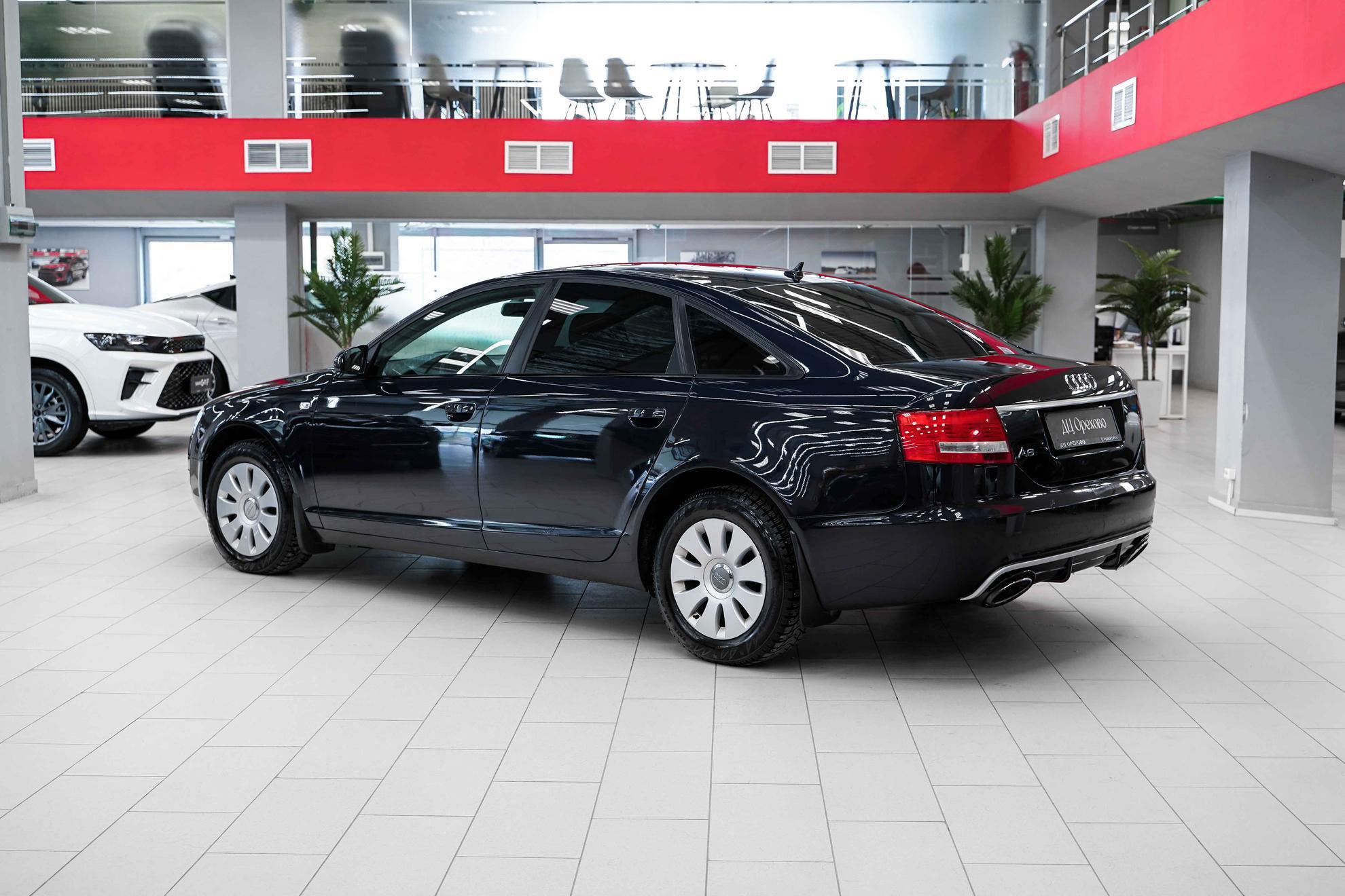 Audi A6 2007, черный, ДЦ Орехово