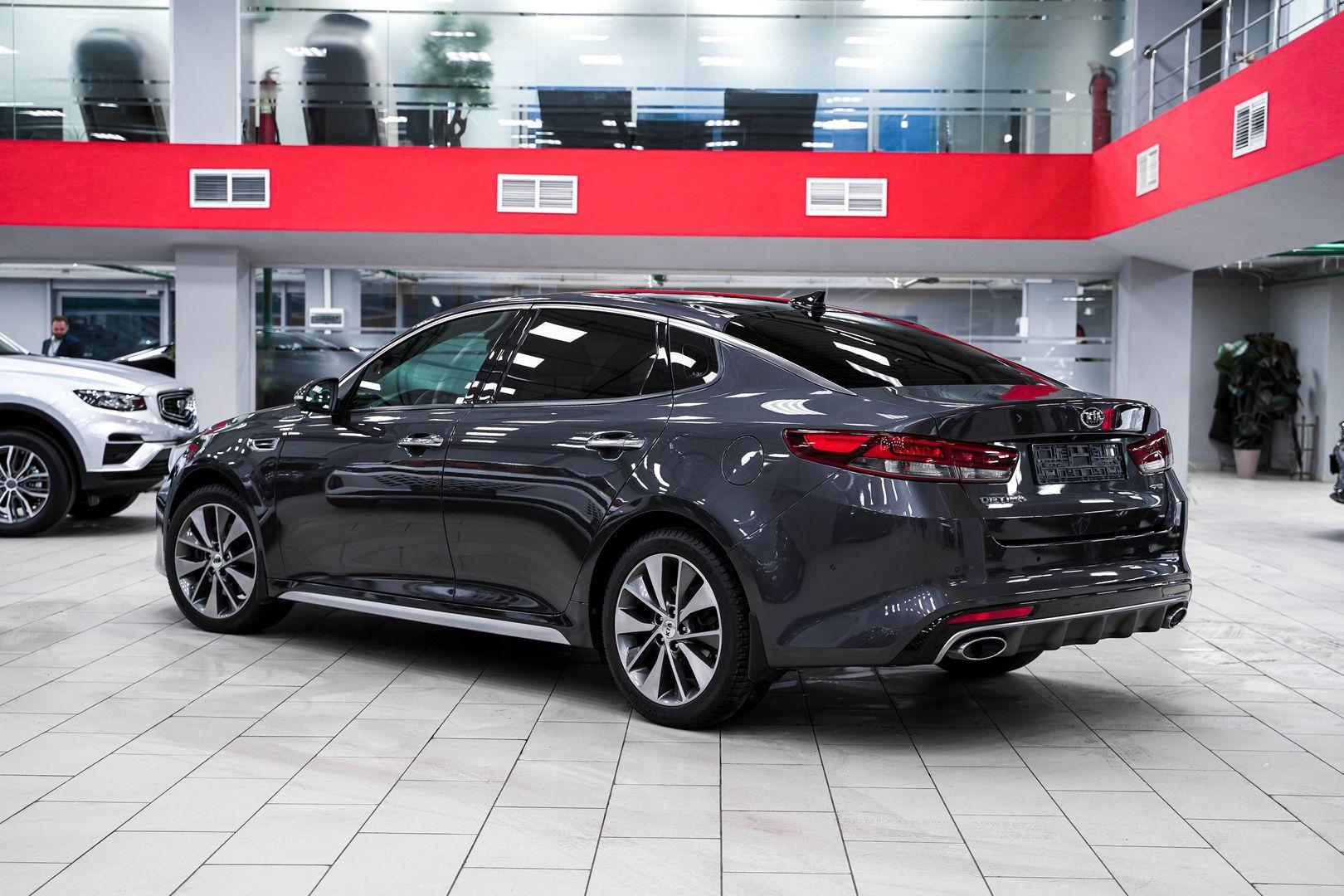 Kia Optima 2017, серый, ДЦ Орехово