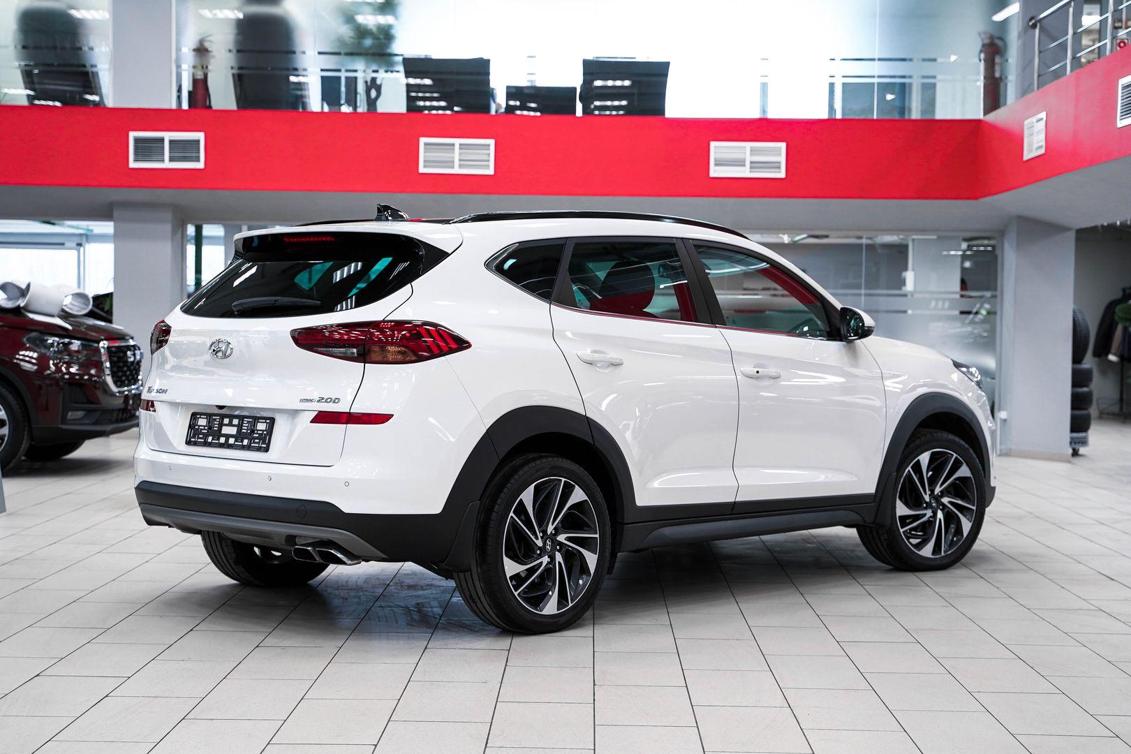Hyundai Tucson 2018, белый, ДЦ Орехово