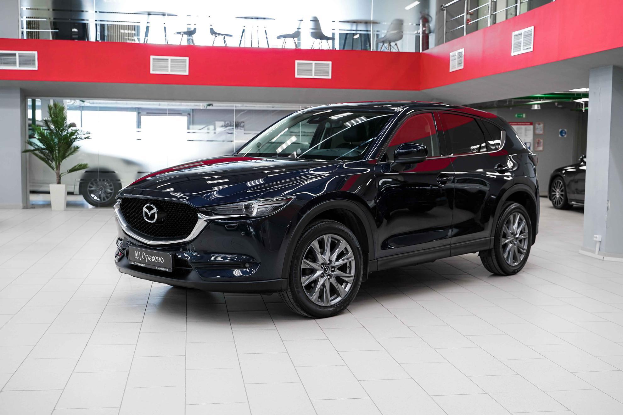 Mazda CX-5 2020, синий, ДЦ Орехово