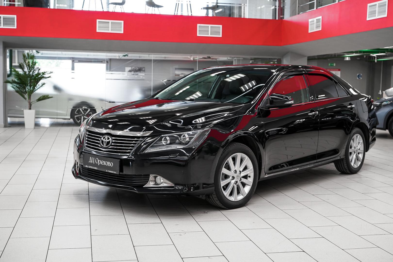Toyota Camry 2014, черный, ДЦ Орехово