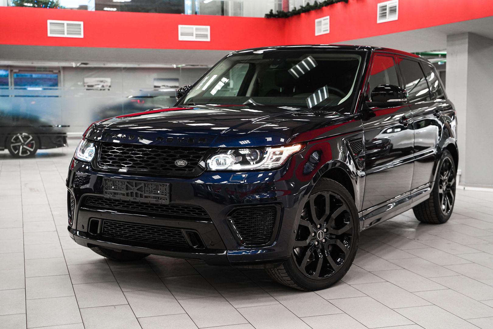 Land Rover Range Rover Sport 2014, синий, ДЦ Орехово