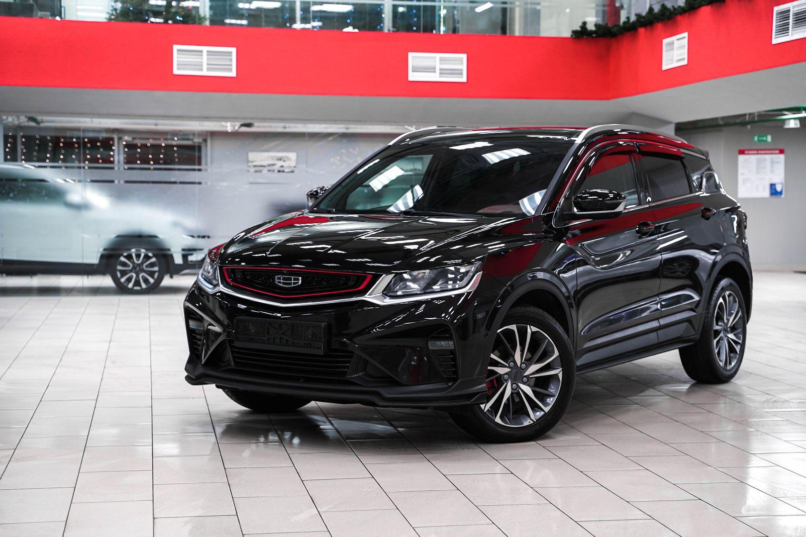 Geely Coolray 2021, черный, ДЦ Орехово