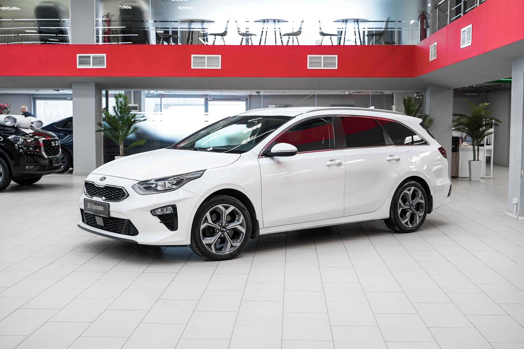 Kia Ceed 2019, белый, ДЦ Орехово