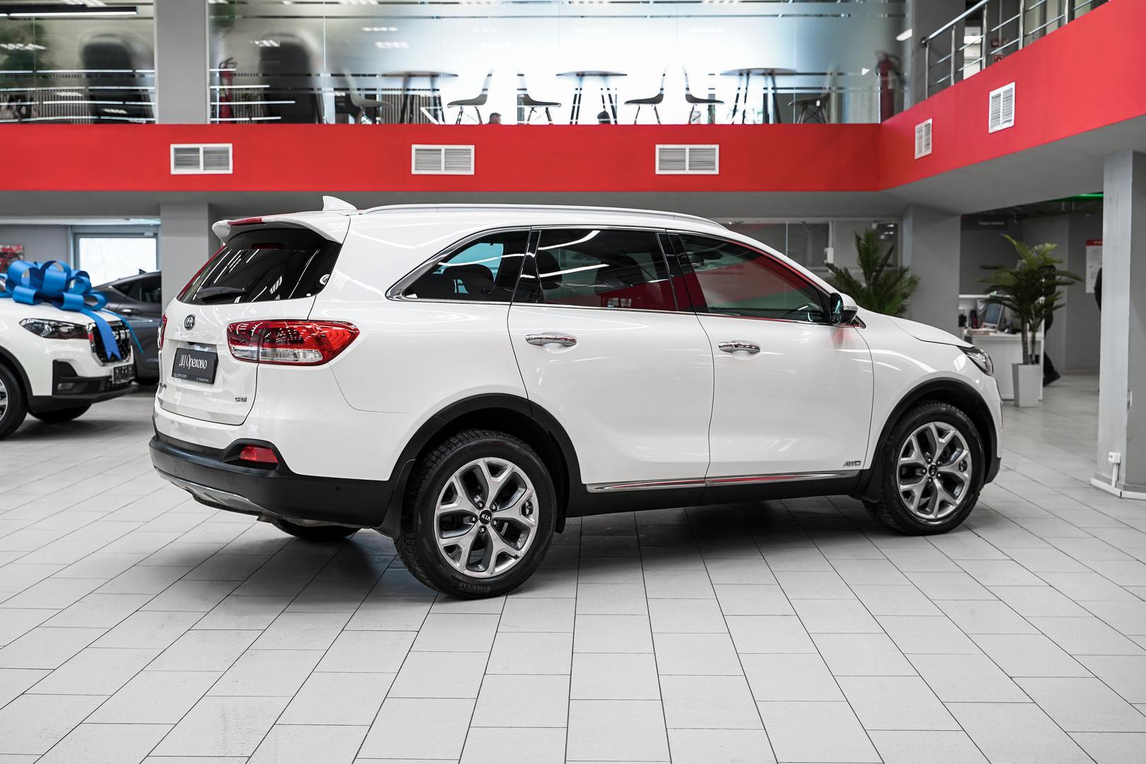 Kia Sorento 2017, белый, ДЦ Орехово