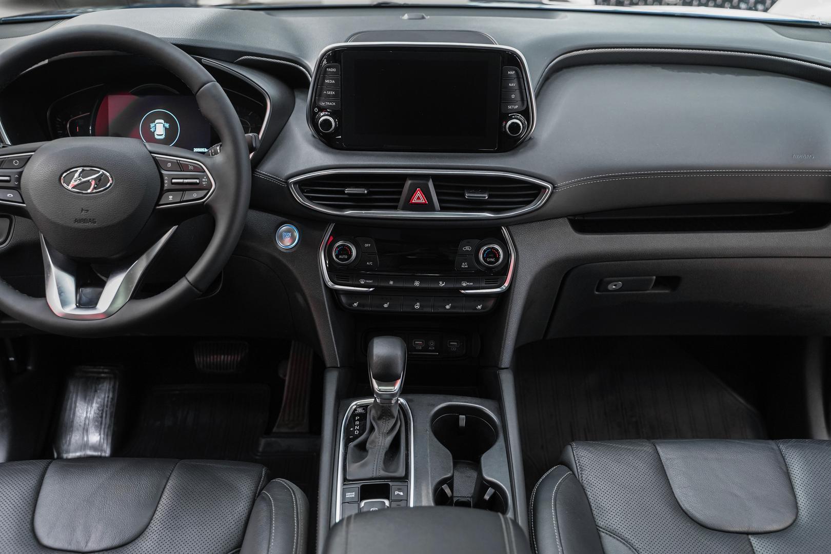 Hyundai Santa Fe 2019, синий, ДЦ Орехово