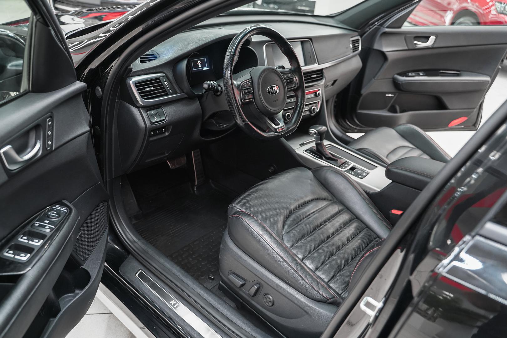Kia Optima 2017, черный, ДЦ Орехово