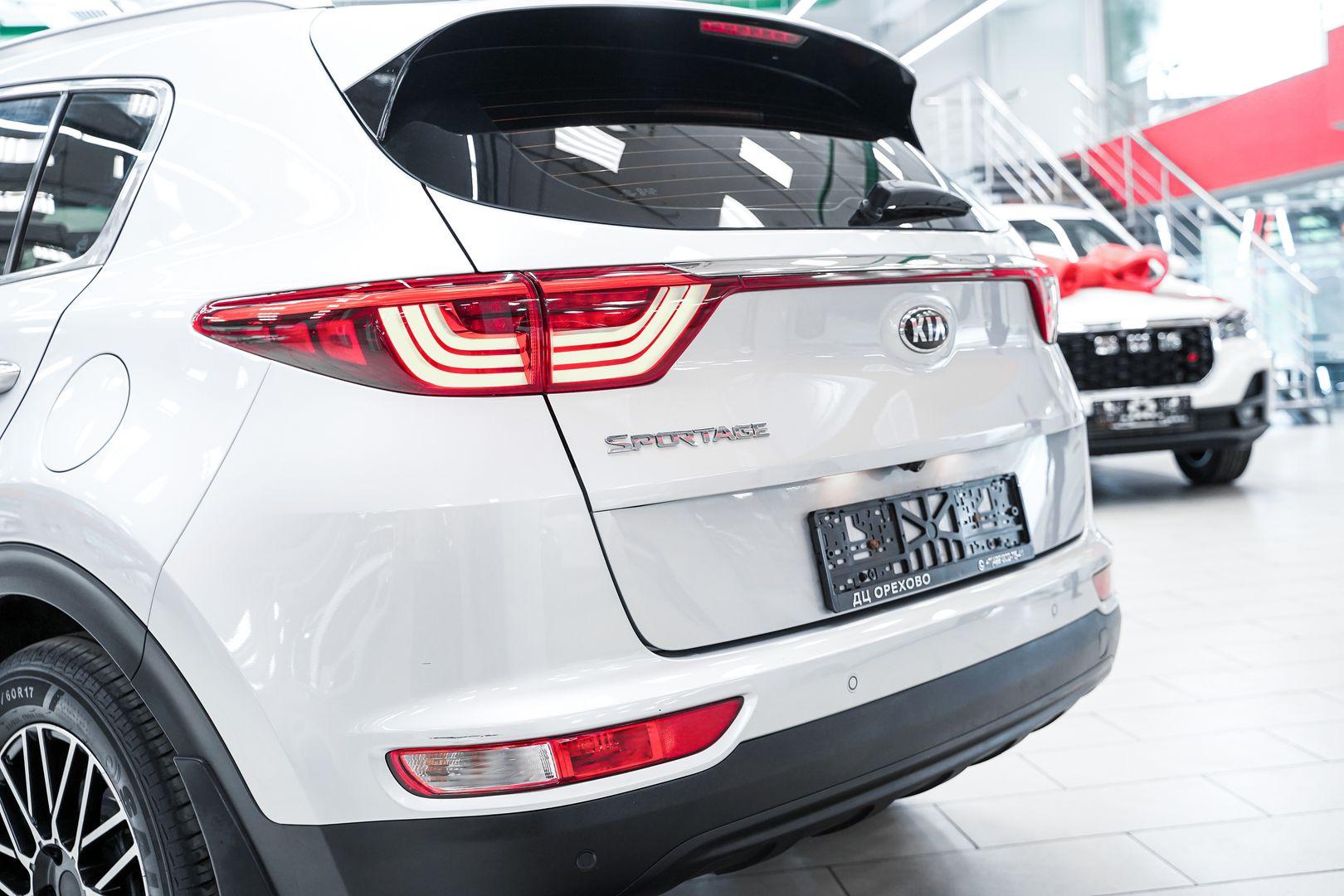 Kia Sportage 2018, серебряный, ДЦ Орехово