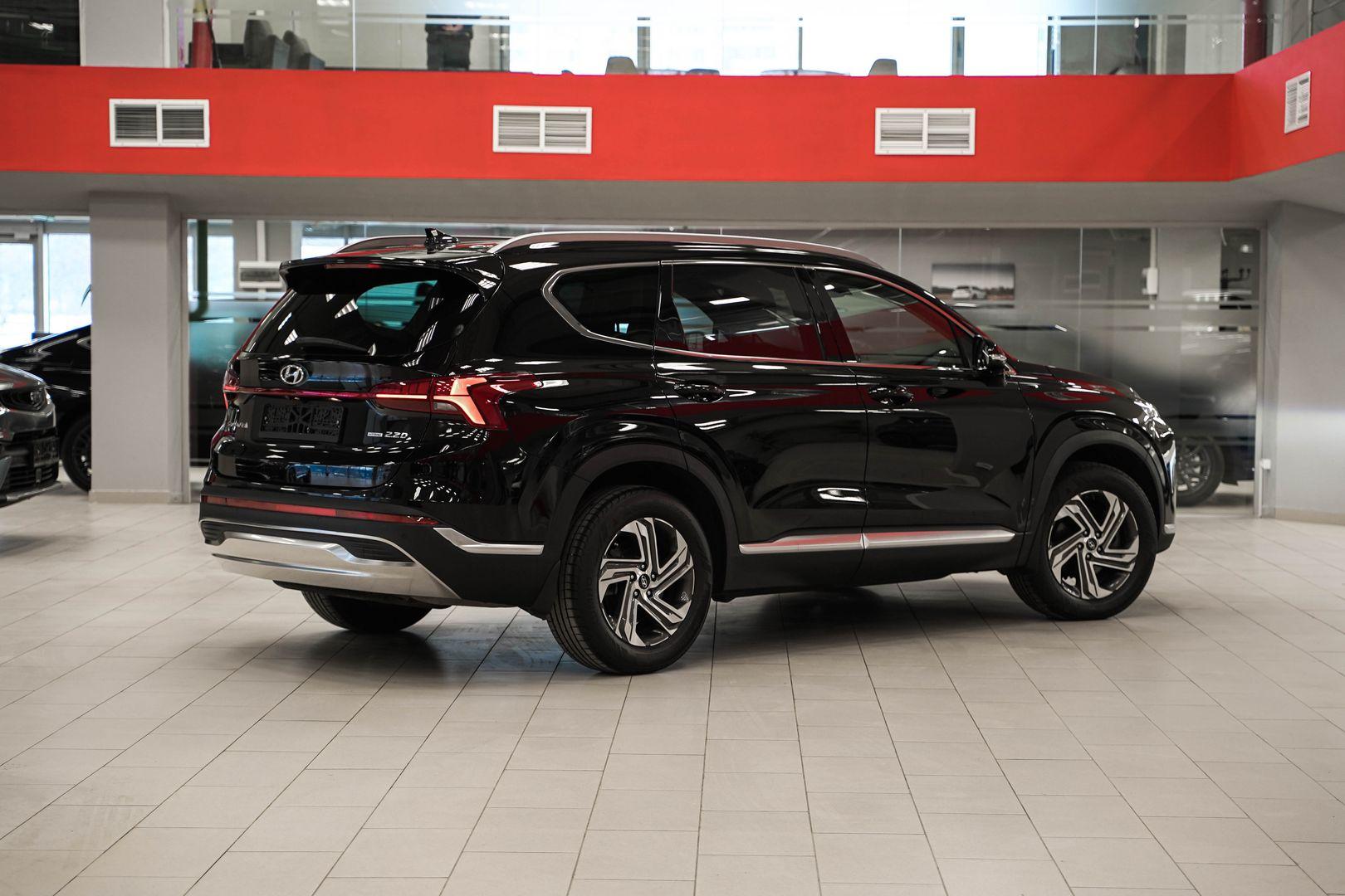Hyundai Santa Fe 2022, черный, ДЦ Орехово