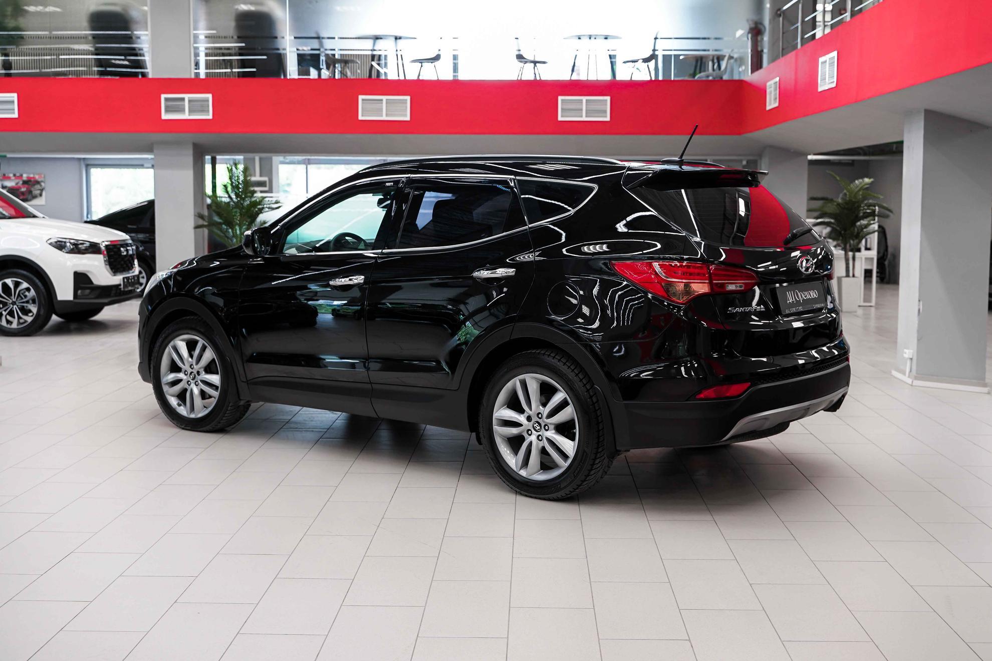Hyundai Santa Fe 2013, черный, ДЦ Орехово