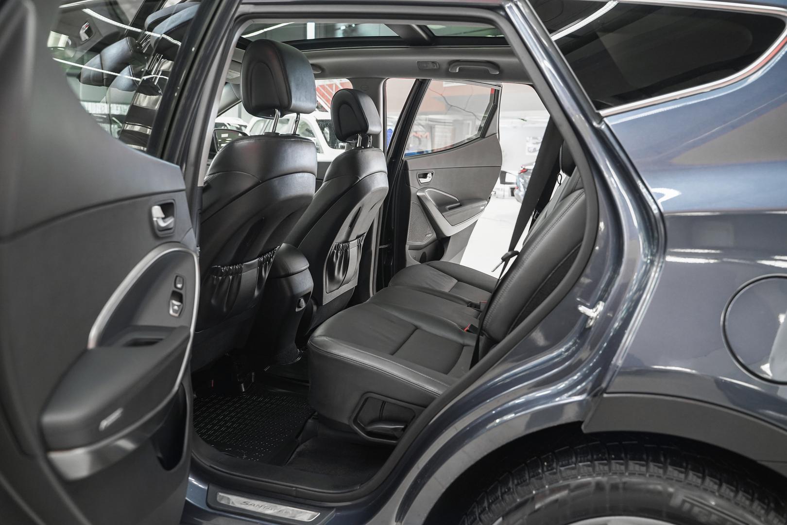 Hyundai Santa Fe 2018, синий, ДЦ Орехово