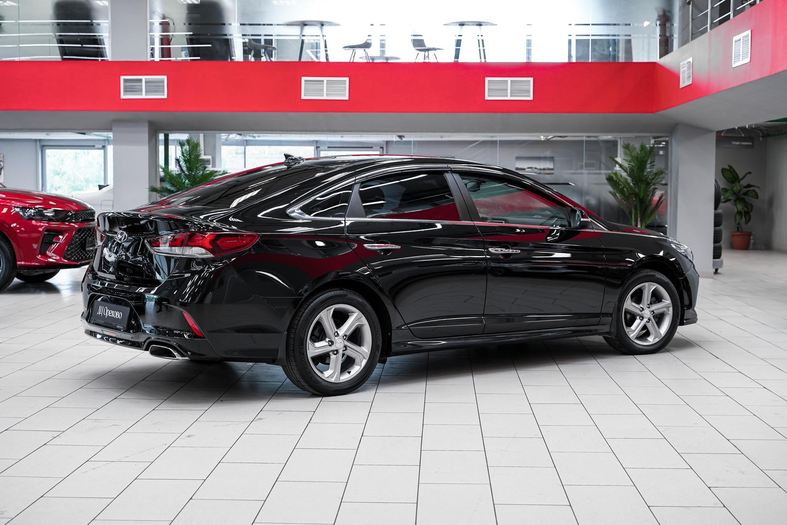 Hyundai Sonata 2017, черный, ДЦ Орехово
