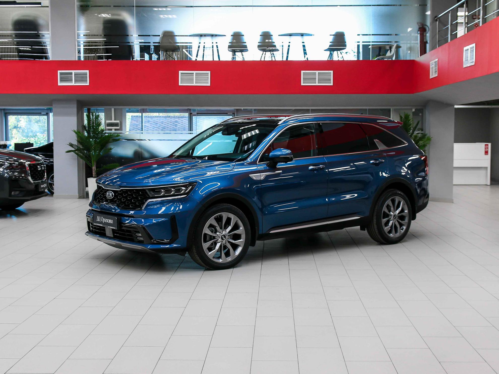 Kia Sorento 2021, синий, ДЦ Орехово